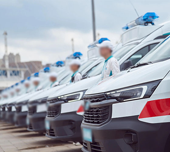 和龙市服务车队展示